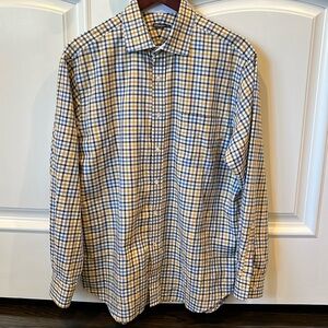J. McLaughlin cotton shirt L great quality no damage in excellent condition